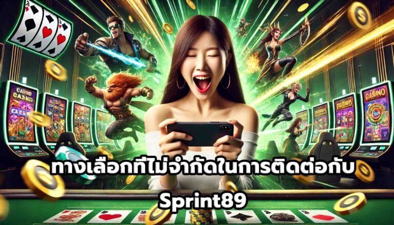 ทางเลือกที่ไม่จำกัดในการติดต่อกับ Sprint89-9