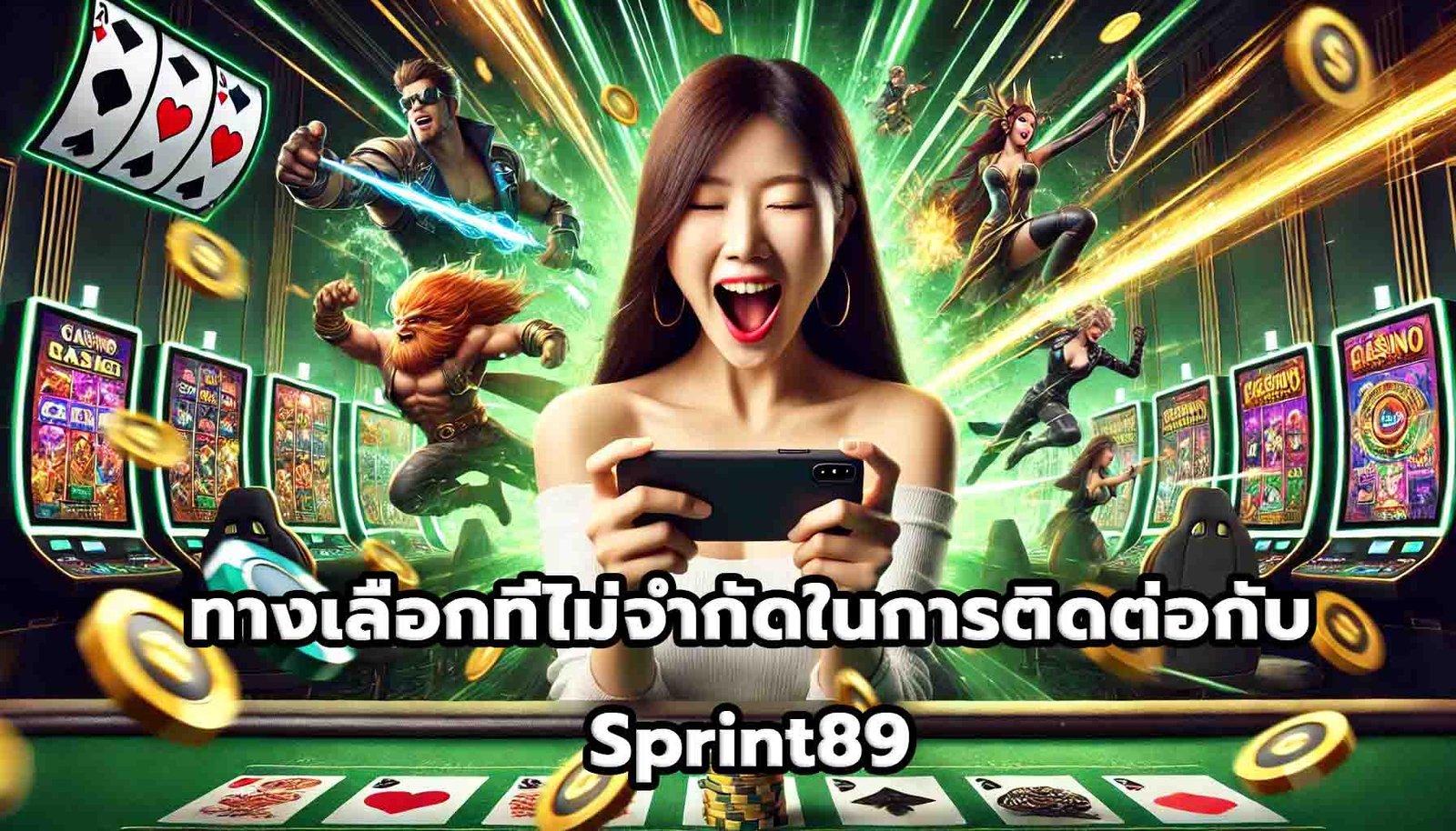 ทางเลือกที่ไม่จำกัดในการติดต่อกับ Sprint89-9