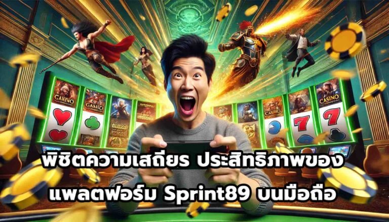 พิชิตความเสถียร ประสิทธิภาพของแพลตฟอร์ม Sprint89 บนมือถือ-1
